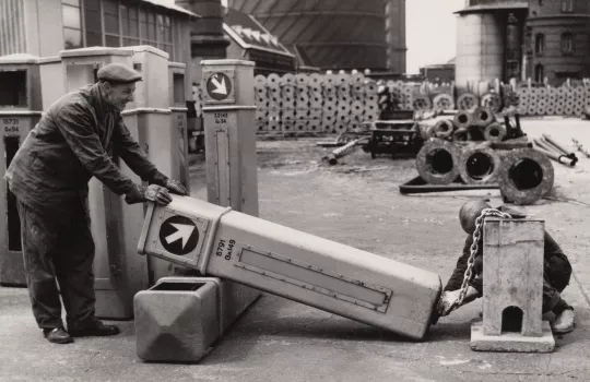 La Westergasfabriek, le 5 juin 1962